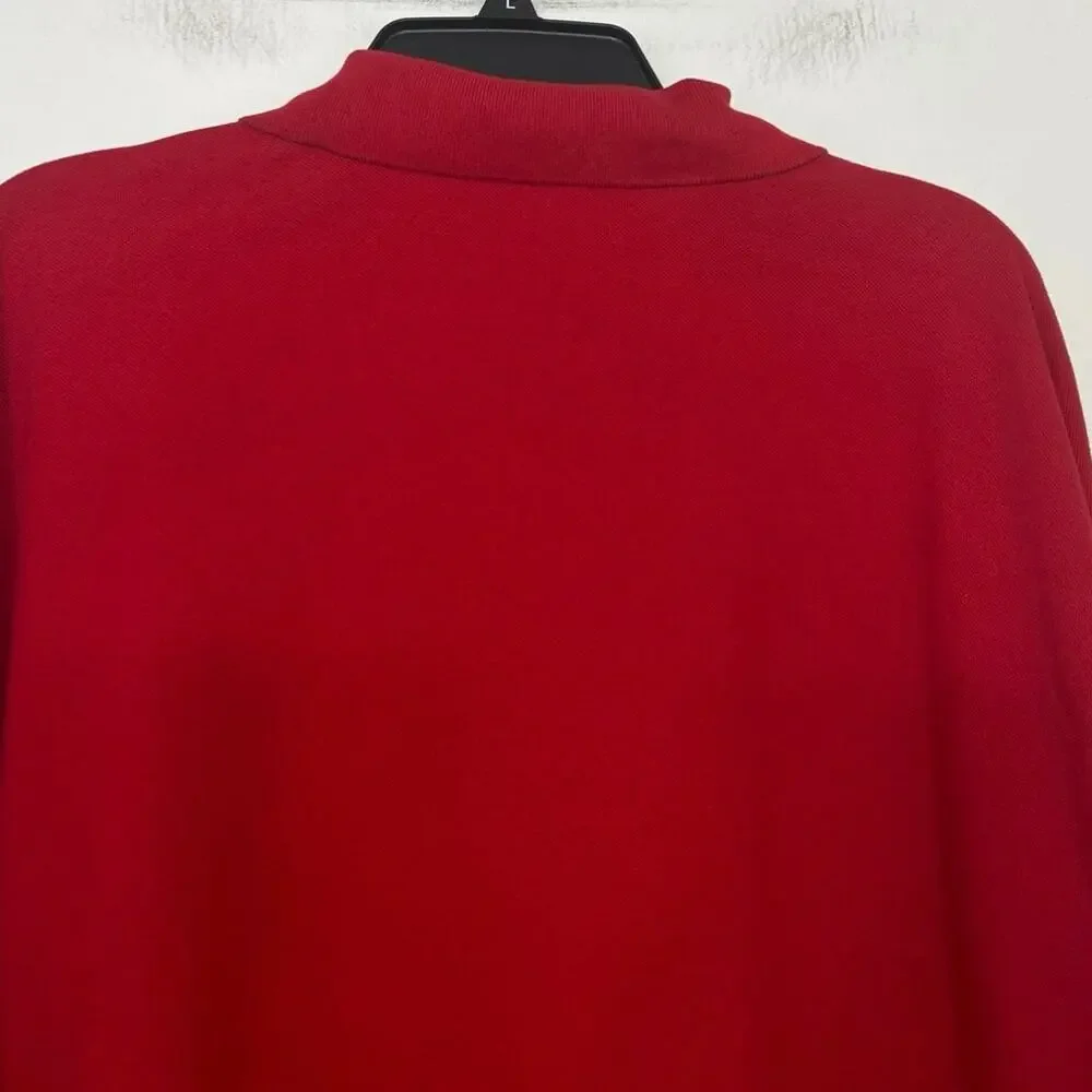 Polo Ralph Lauren Red Cotton Polo Shirt 2XLT Big Tall Classic Preppy Americana